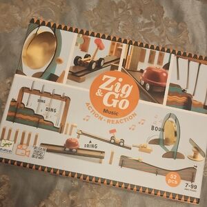 Zig & Go Music Action-Reaction Set - Multicolor - Factory Sealed- Hard To Find